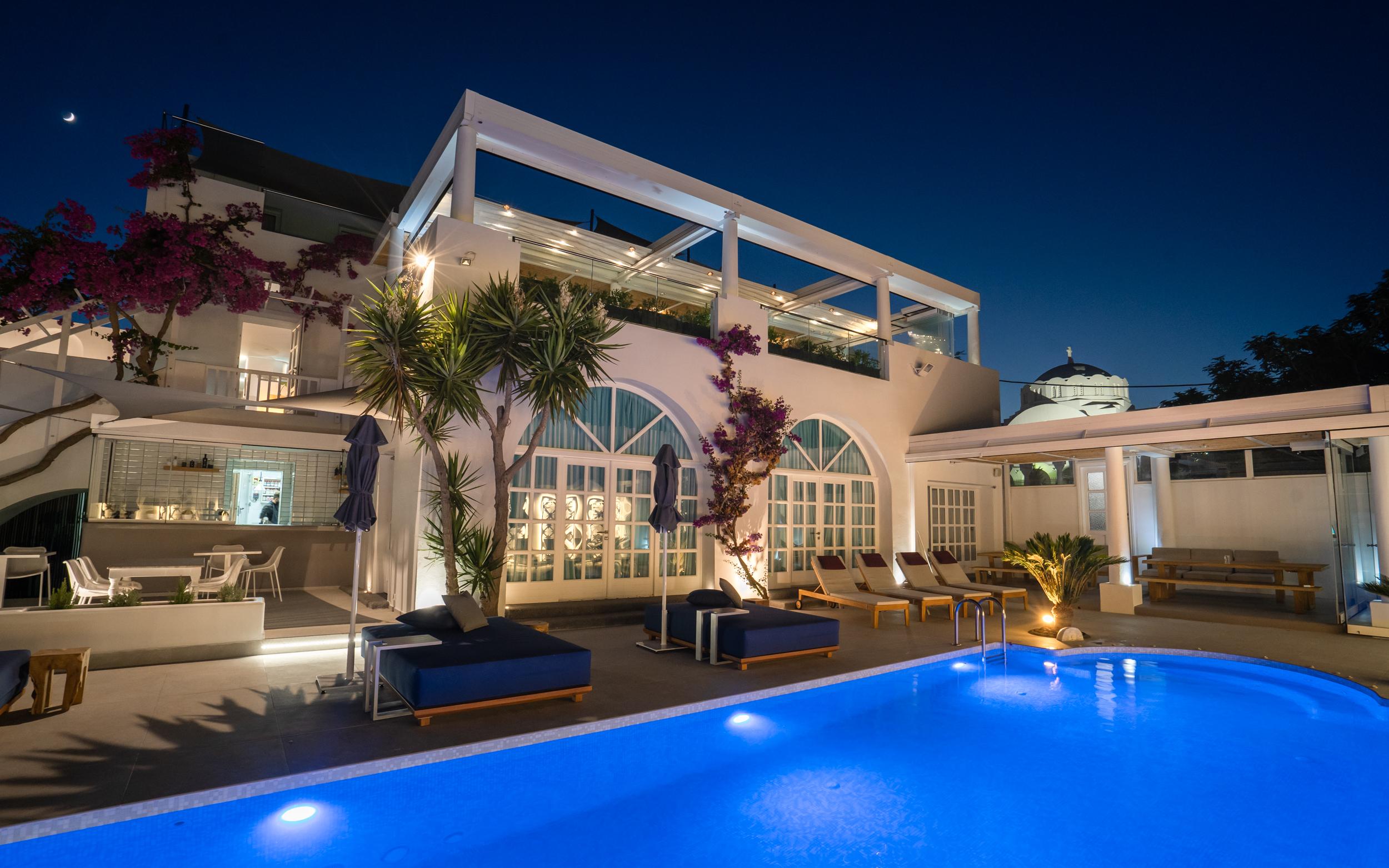 Aressana Spa Hotel & Suites - Small Luxury Hotels Of The World Fira  Exterior foto